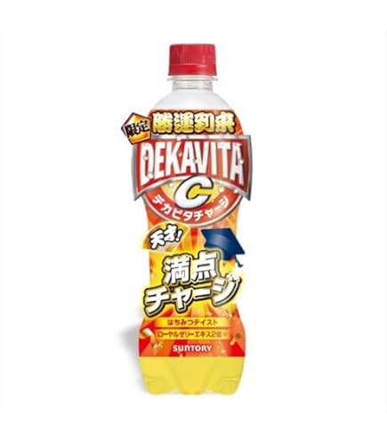 Amazon.co.jp: サントリー デカビタC ゴッドチャージ クエン酸 500ml